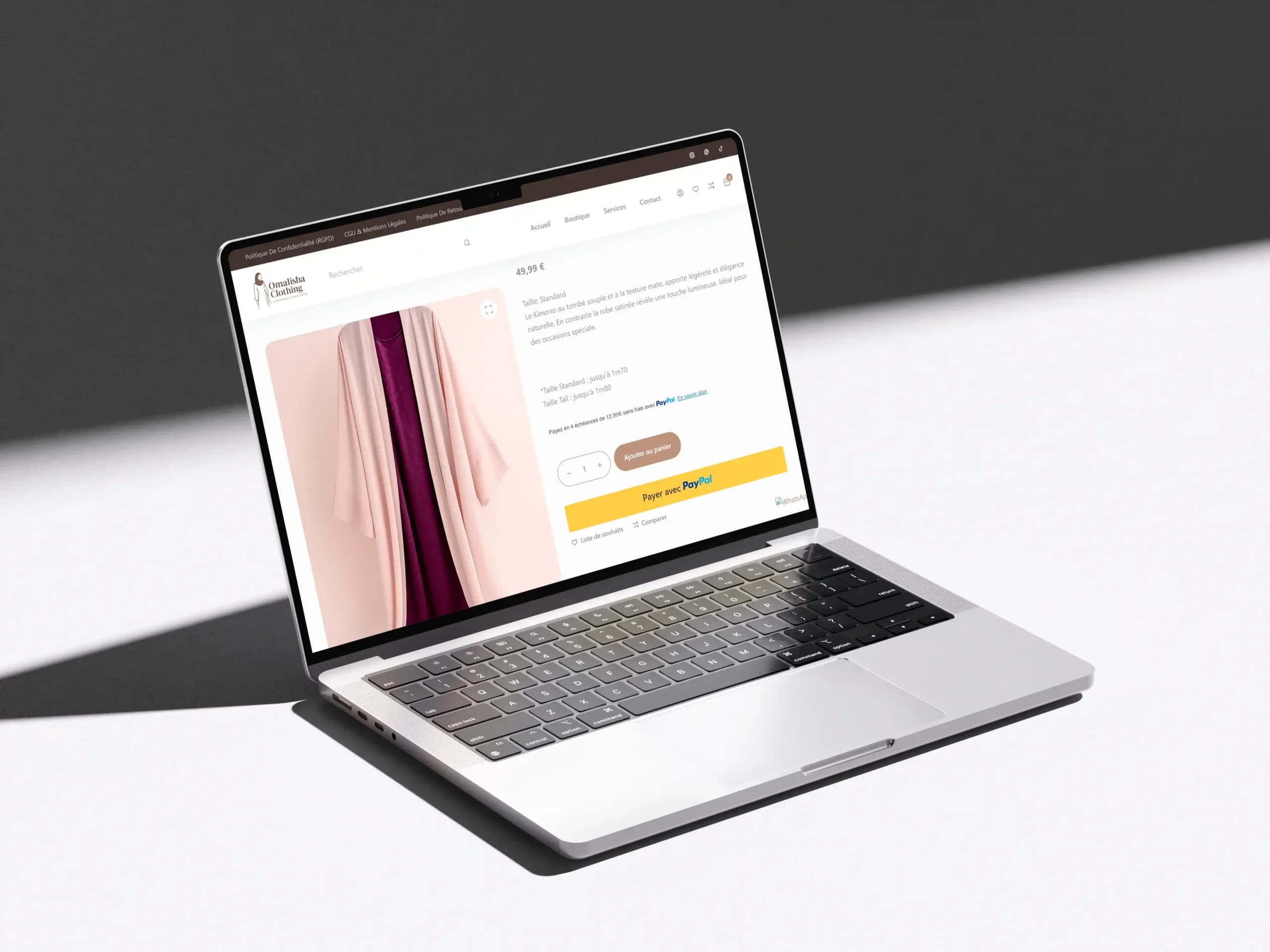 Omalisha Clothing — web 2