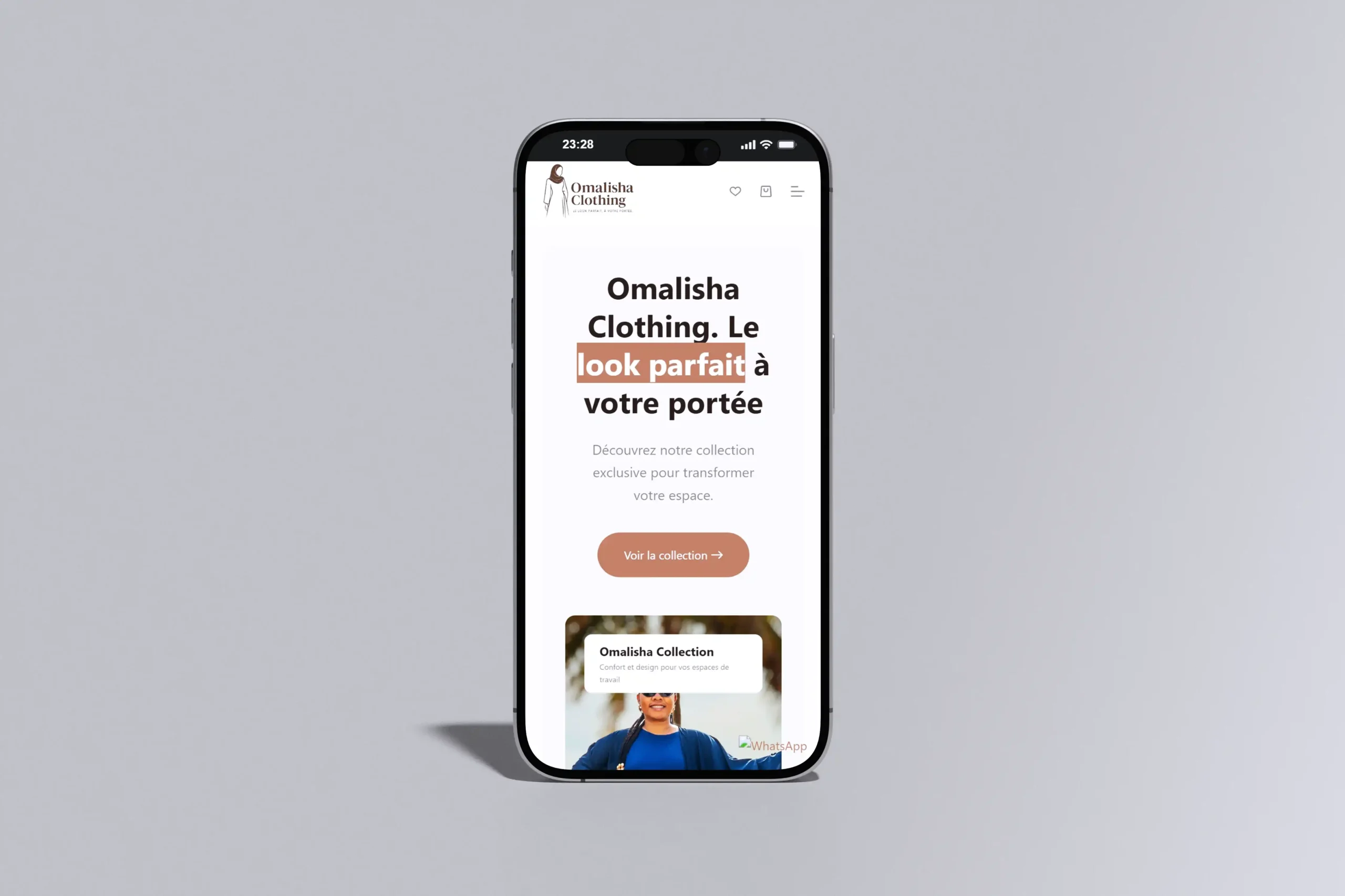 Omalisha Clothing — mobile 1