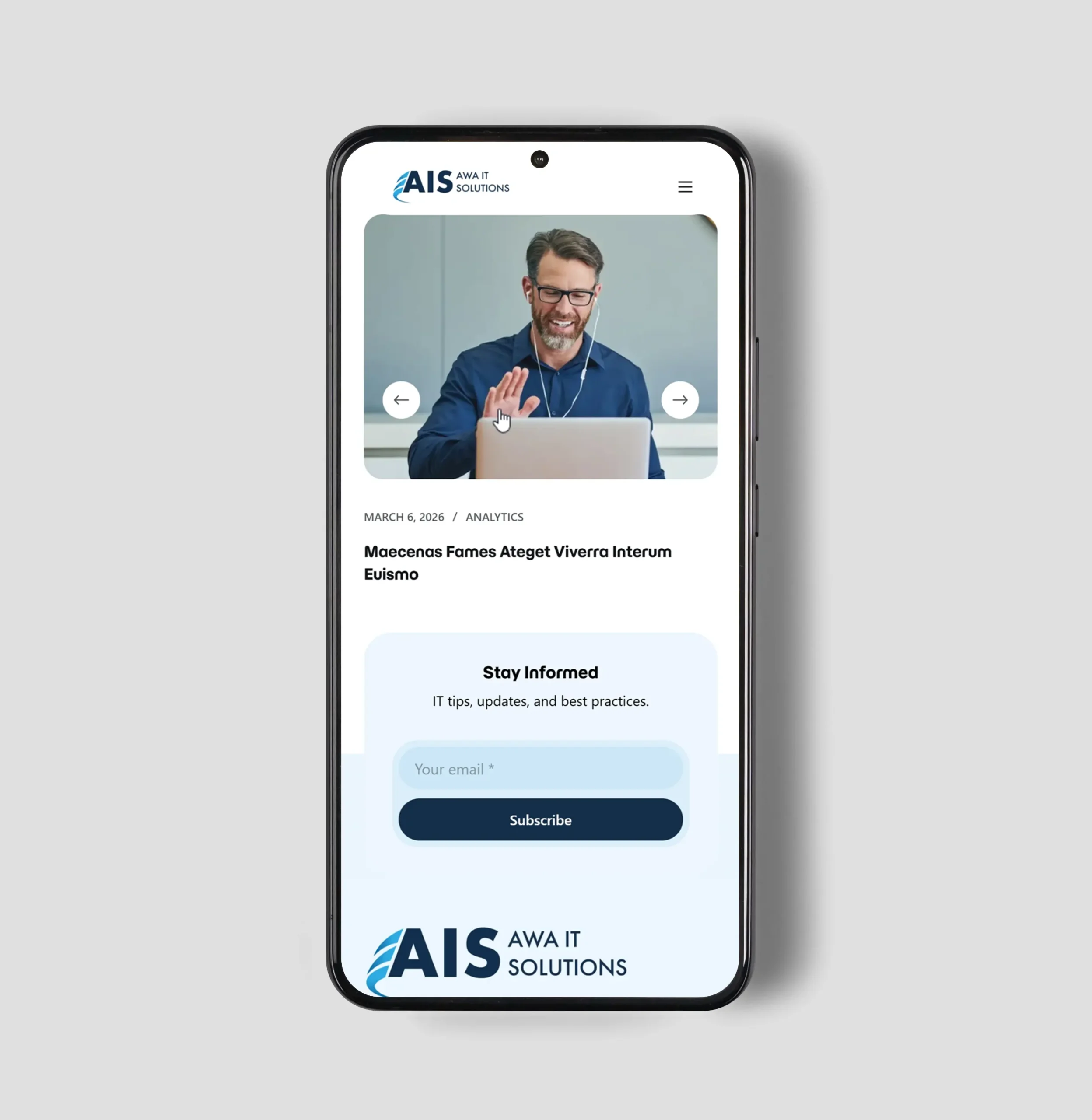 AWA IT SOLUTIONS — mobile 2