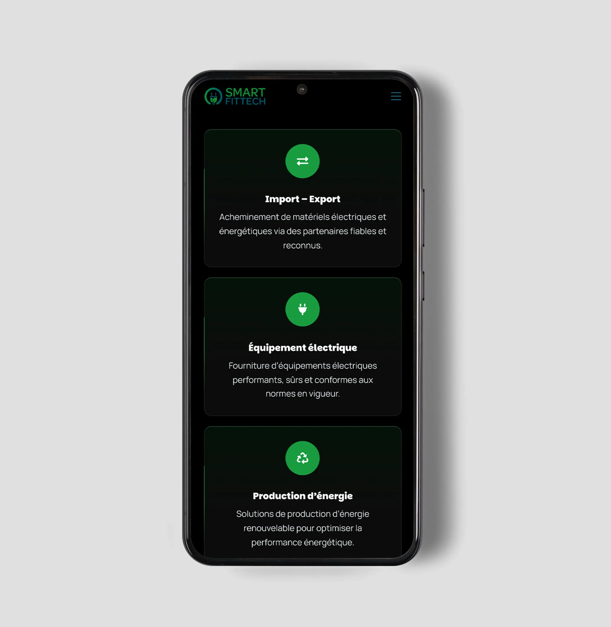 SMART FITTECH — mobile 2